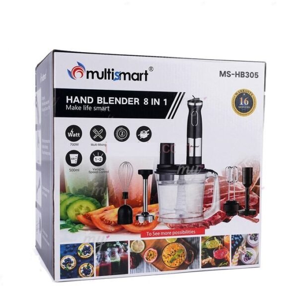 Bras Mixeur Multifonction 8en1 700W - Image 2