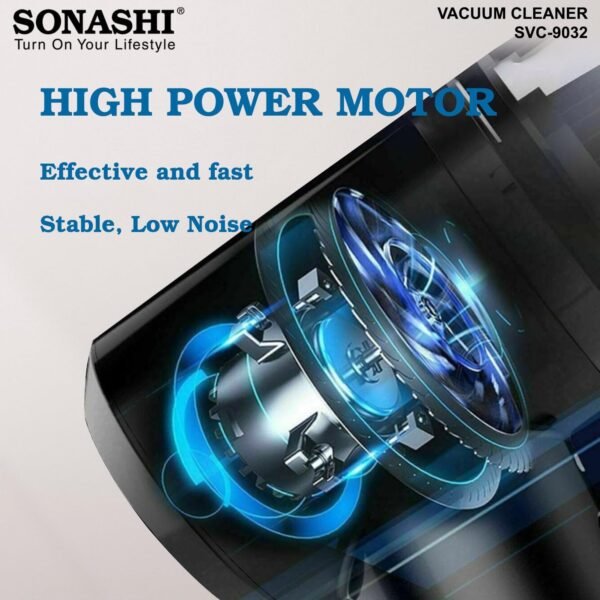 Aspirateur Balai Sonashi SVC-9032 0.9L - Image 4
