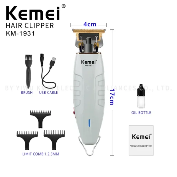 Tendeuse Kemei KM-1931 - Image 3