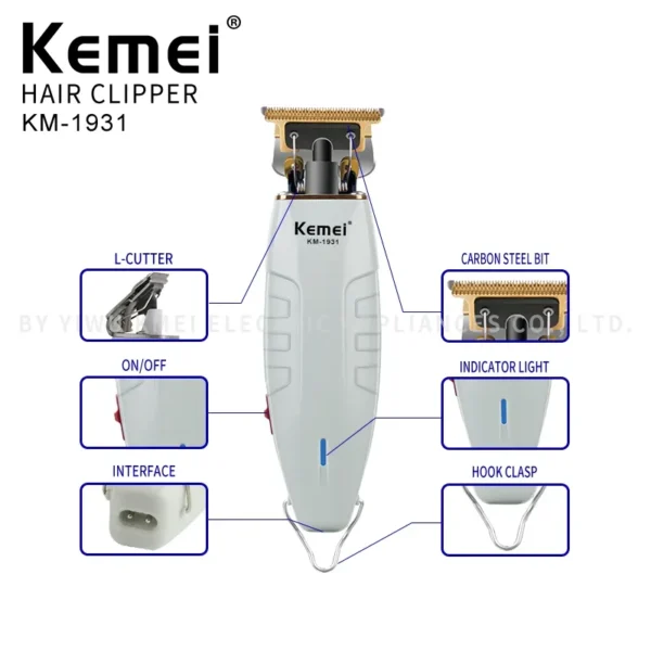 Tendeuse Kemei KM-1931 - Image 2