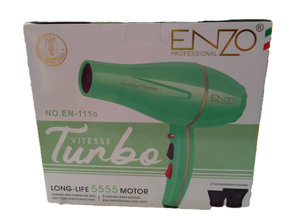 Sechoir Enzo Turbo Vitesse Keratin Therapy