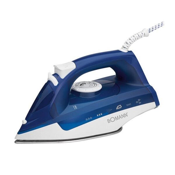 Fer a repasser a vapeur Sonashi avec 7 fonctions 2200W Bomann DB 6004 CB Blanc/Bleu
