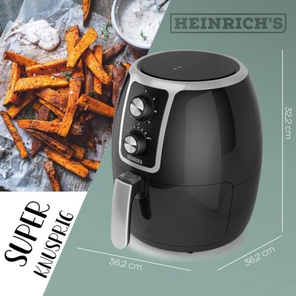 Air fryer Heinrich 3.7L - Image 3