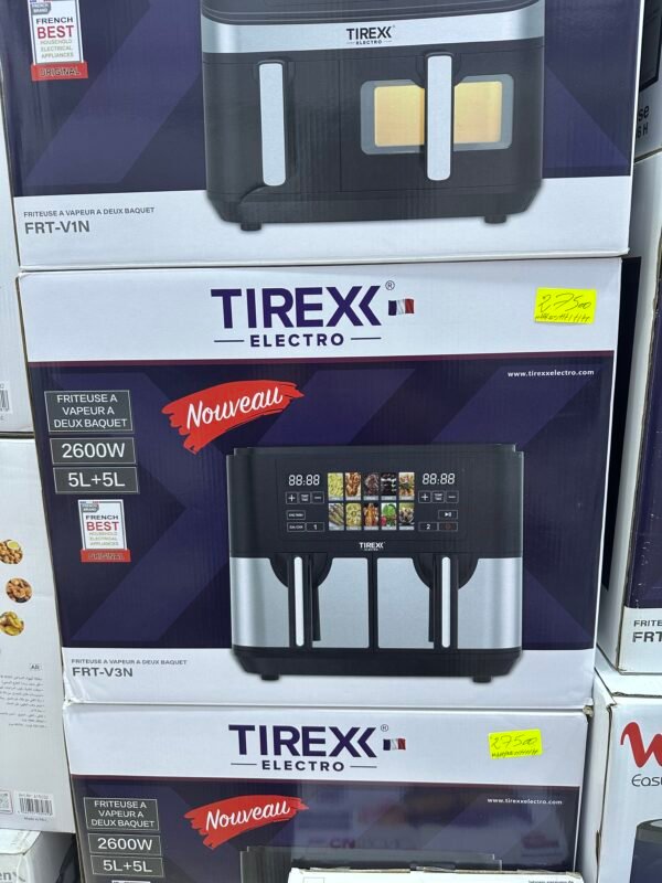 Air fryer Tirexx 5L+5L 2600W - Image 2