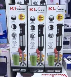 Bras Mixeur Kitchef 500W 2 Vitesses Inox