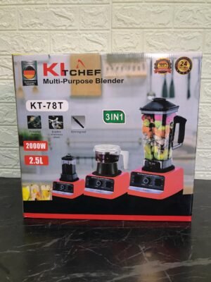 Blender Kitchef 3en1 2.5L 2000W