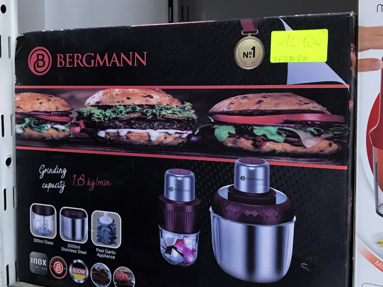 Hachoir Bergmann 3en1 800W - Image 2