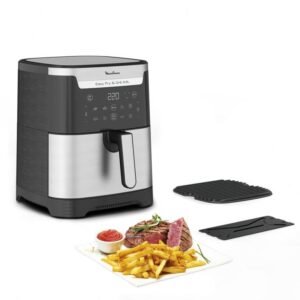 Easy Fry & Grill XXL, 6.5L, Air fryer, Inox