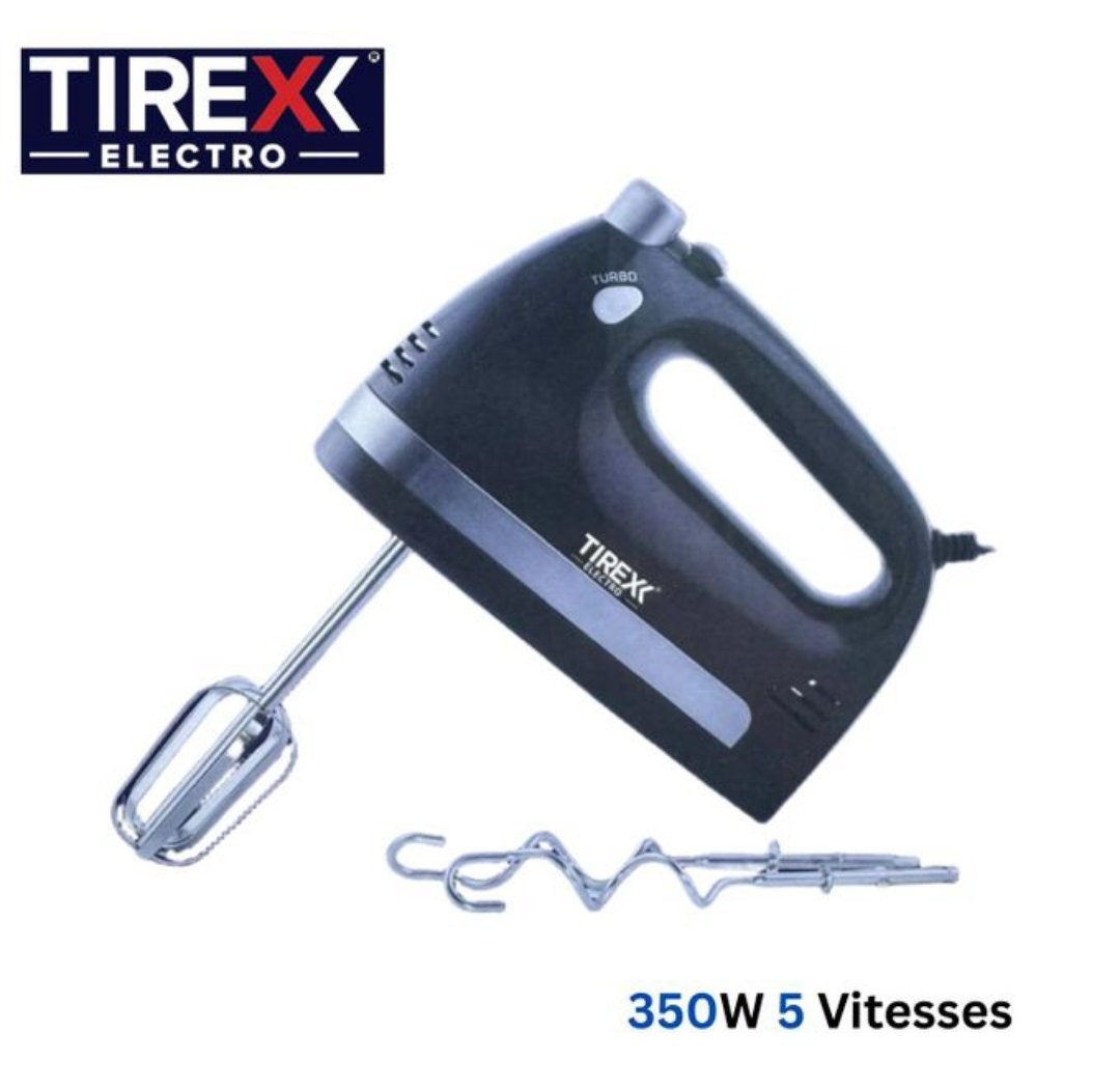 Batteur Tirexx 350W 5Vitesses +TURBO