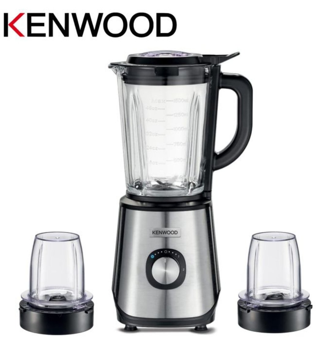 Blender Kenwood 1000W 2L 2VITESSES +2 moulin - Image 4