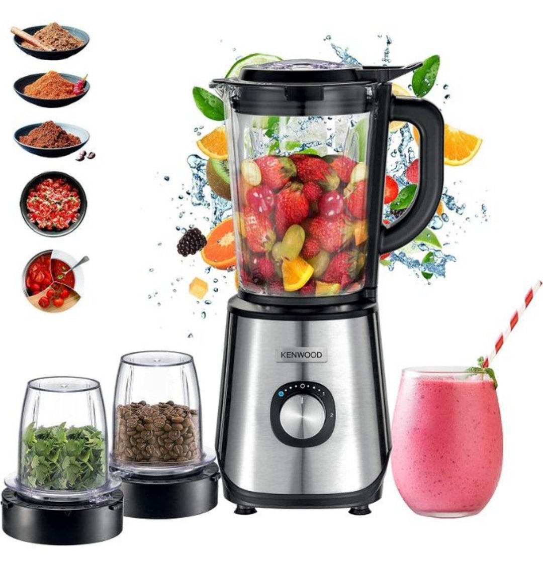 Blender Kenwood 1000W 2L 2VITESSES +2 moulin