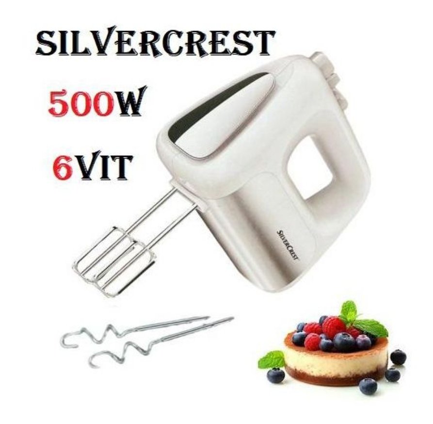 Batteur SilverCrest 500W 6Vitesse + TURBO